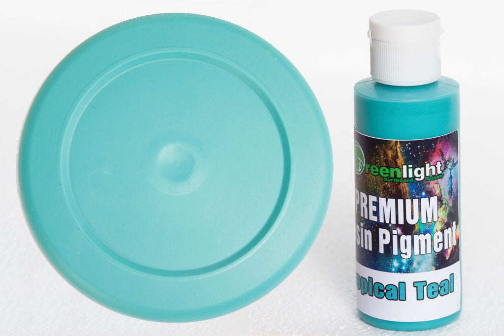 Epoxy Resin Pigment - Tropical Teal — Greenlight Surf Co.